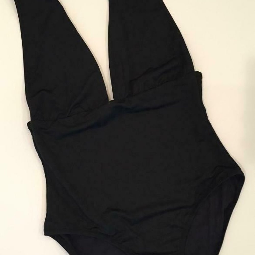 J.Crew $98 V-Neck One-Piece Swimsuit E8329